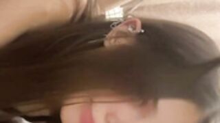 temikmiu in the pose, devil filter. showing feet