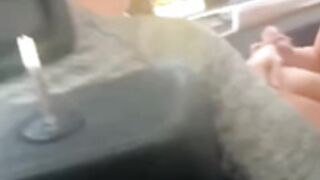 amatuer car foot worship 4