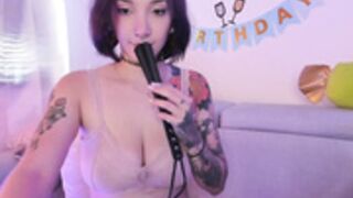Thecosmicgirl teases us on her birthday