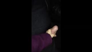 mina sucks a "stranger" in the car