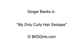 Ginger Only Curly Hair Sextape