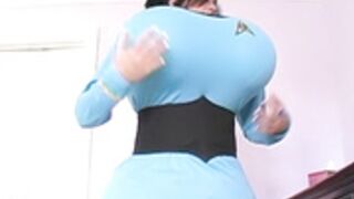 Bambi Blaze Trekie Breast and Butt Expansion