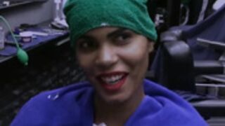 2 stunning D Queen models shaved smooth bald