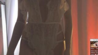 Sunny_Maria stripping nipslips on 2 July 2023