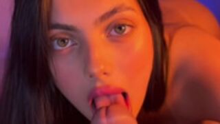 BrendaTrindade Gets A Load In Her Pretty Mouth