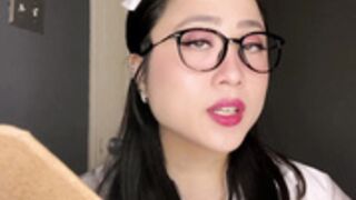 Kimmy Kalani ASMR - Asian Nurse Gets Sperm Sample
