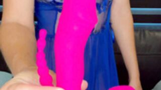 Vicky Stark - Red Dildo PPV