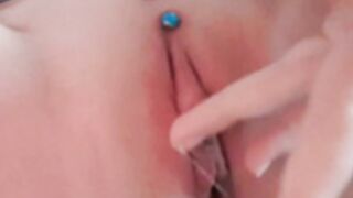 Back when Yourcutekote had a piercing in her pussy