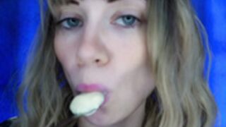 Jodie Marie ASMR ear licking