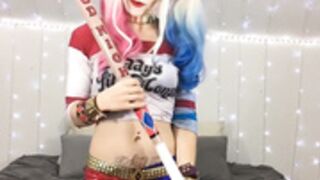 LittleMissElle Best XXX Harley Quinn Cosplay Ever