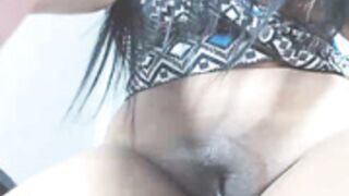 CrystallBaby creamy masturbation