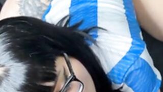 Gotica buena para chupar pija