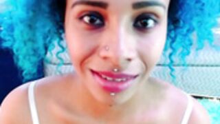 Spit so Nasty Boobs!! - Cuurlybae