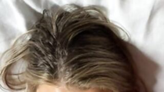 wk sucks balls and gets a facial