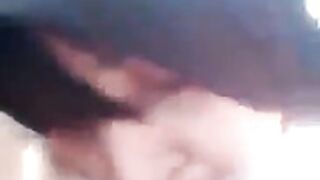 Slutty hijabi without panties sucks off cab driver