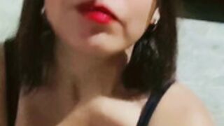 Te quiero morder la boca bb