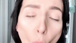 Happy Yulia blowjob training