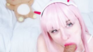 Tulpina - Zero Two masturbating