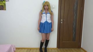 Hidori - Cosplay Lucy Blowjob and Tittyfuck