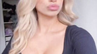 Dora Gvozdenovic famous tiktok star  with huge tits