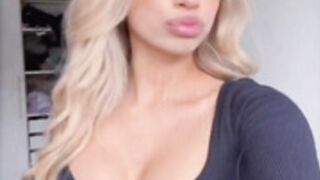 Dora Gvozdenovic famous tiktok star  with huge tits