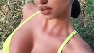 Kristina  Djedovic Montenegrian model with big tits