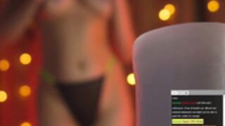 Helenmoors pulling on her nipples on 16 July 2023