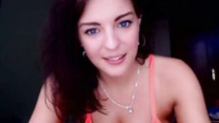 sexydreameva bailando en ropa interior azul