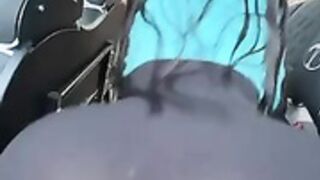 Nickiibaby walk away and twerk