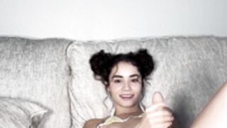 jameliz dildo fuck + sloppy bj joi