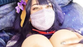 Raiden cosplay masaturbation