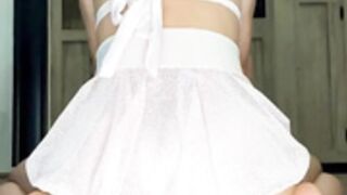 Vicky Stark Rides Clear Dildo PPV