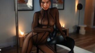 hecherie transparent dress @ Chaturbate