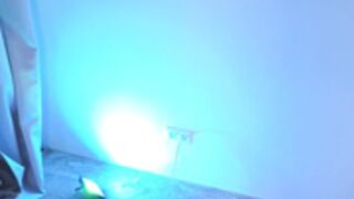 Non Nude uses dildo against ass and blowjob