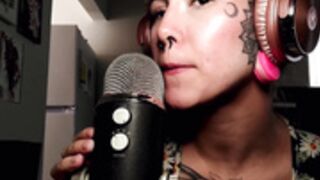 light moaning ear licking