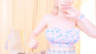 Joyce_coy One nipple out 2