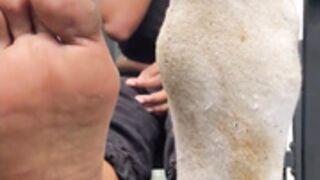 ebony feet goon worship