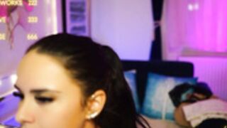 Cinnabellee dancing topless