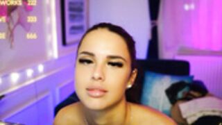 Cinnabellee dancing topless