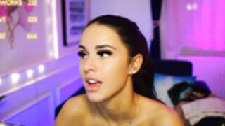 Cinnabellee dancing topless