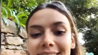 HopeHeavenOfficial - Facial Cumshot Outdoor