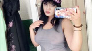 sexy youtuber Avanie - transparent lingerie