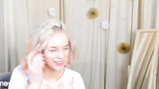 Joyce_coy nipple peeks out