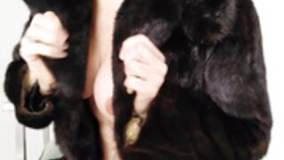 A Fine Mature Lady In Mink