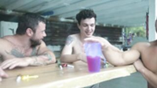 Outdoor Born Day Celebration Orgy