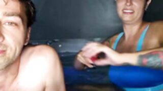 thedabz first show fucking in jacuzzi