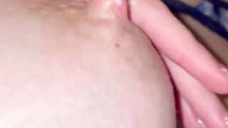 close up milking