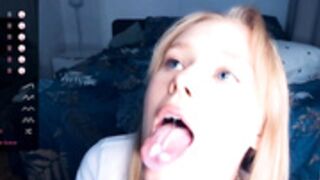 sun_shiiine  230603  shy pretty girl sperm mouth