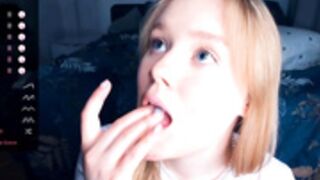 sun_shiiine  230603  shy pretty girl sperm mouth