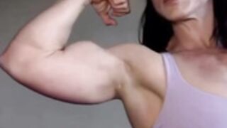 FBB flexing biceps
